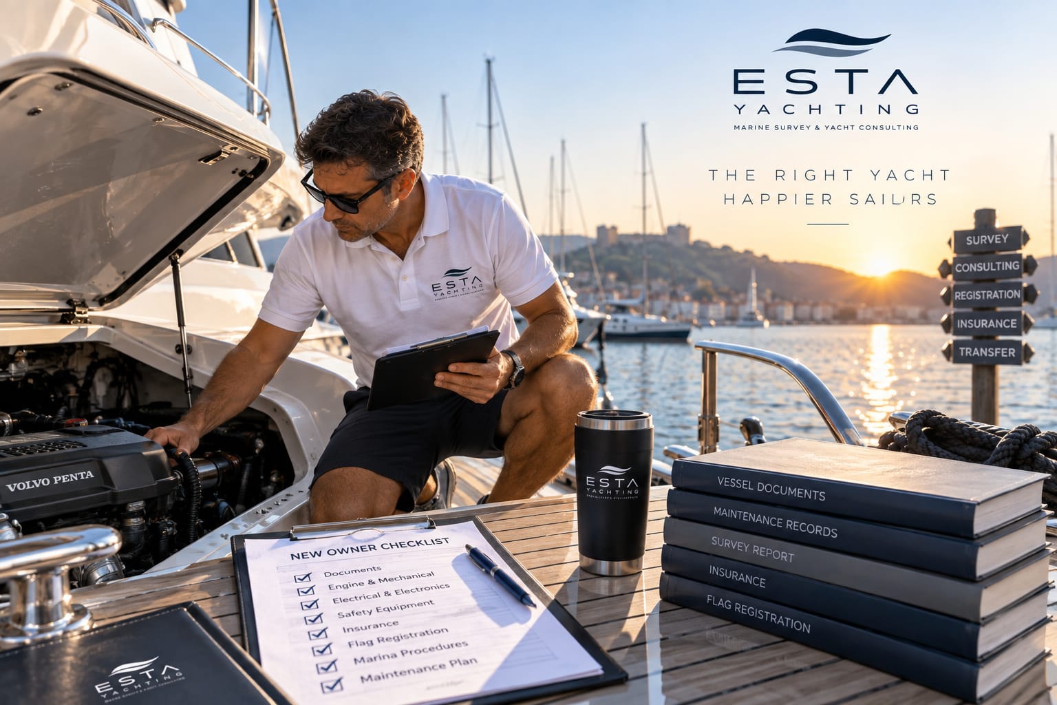 What to Do After Buying a Used Yacht The Complete First 30 Days Guide