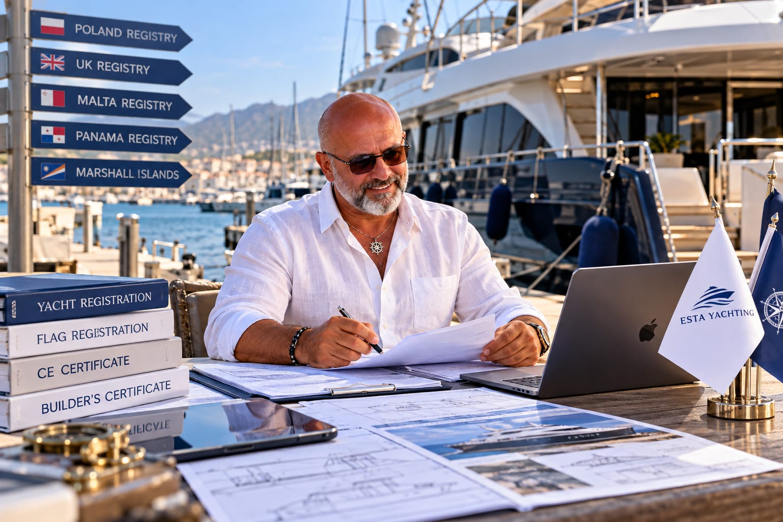 How to Register an Undocumented Yacht CE Certificate Builders Certificate and Foreign Flag Registration Guide